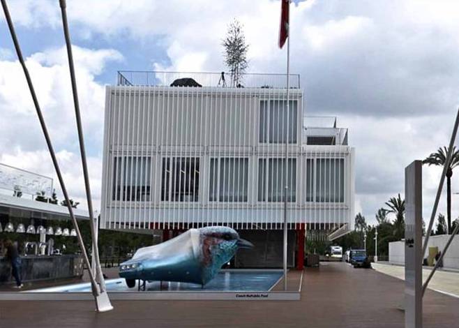 Český pavilón na Všeobecné světové výstavě EXPO 2015 v Miláně.